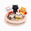 You Got This Emotional Support Cat Plush Set