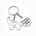 To My Small Circle of Female Friends Elephant Keychain