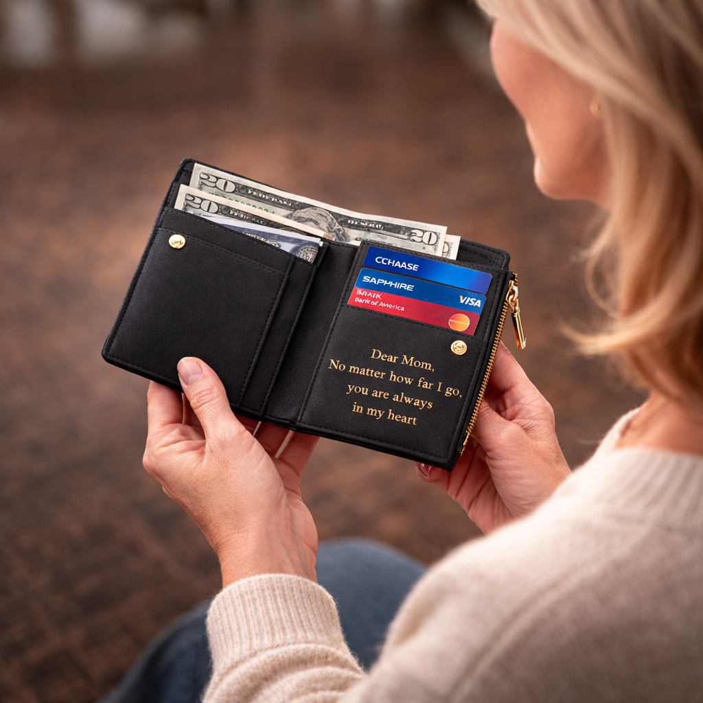 Always In My Heart Wallet for Mom