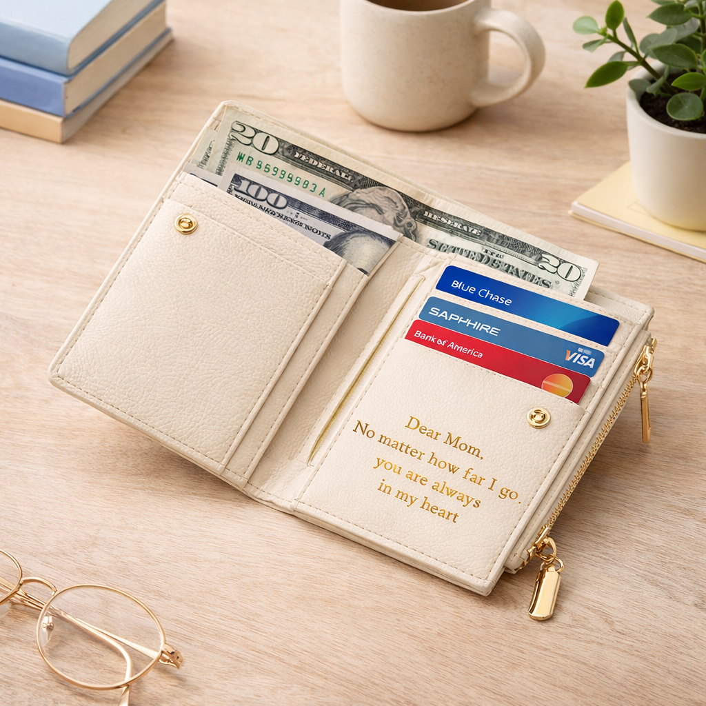Always In My Heart Wallet for Mom