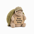 Keep F♥︎cking Going Angry Turtle Plush