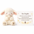 Dear Daughter Never Quit Plushie Sheep Toy