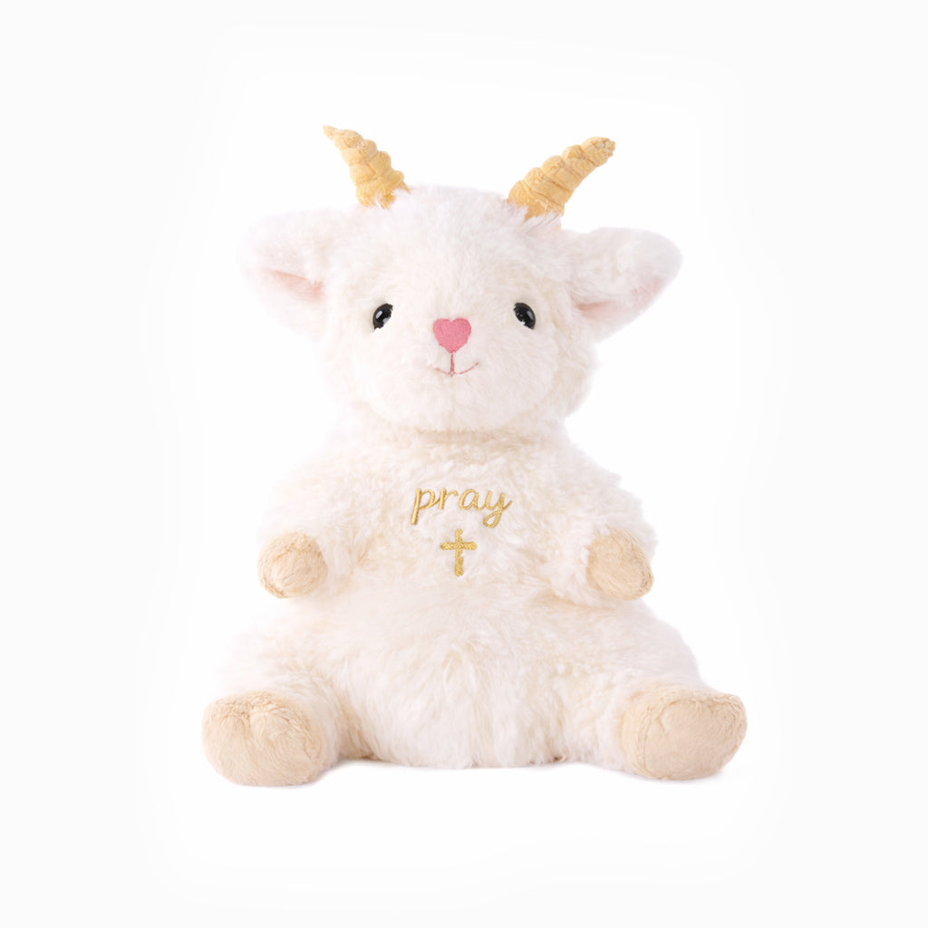 Dear Daughter Never Quit Sheep With Horns Plush