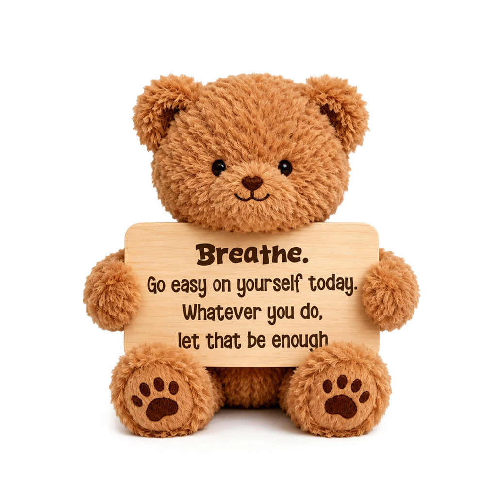 Emotional Support Brown Bear Plush