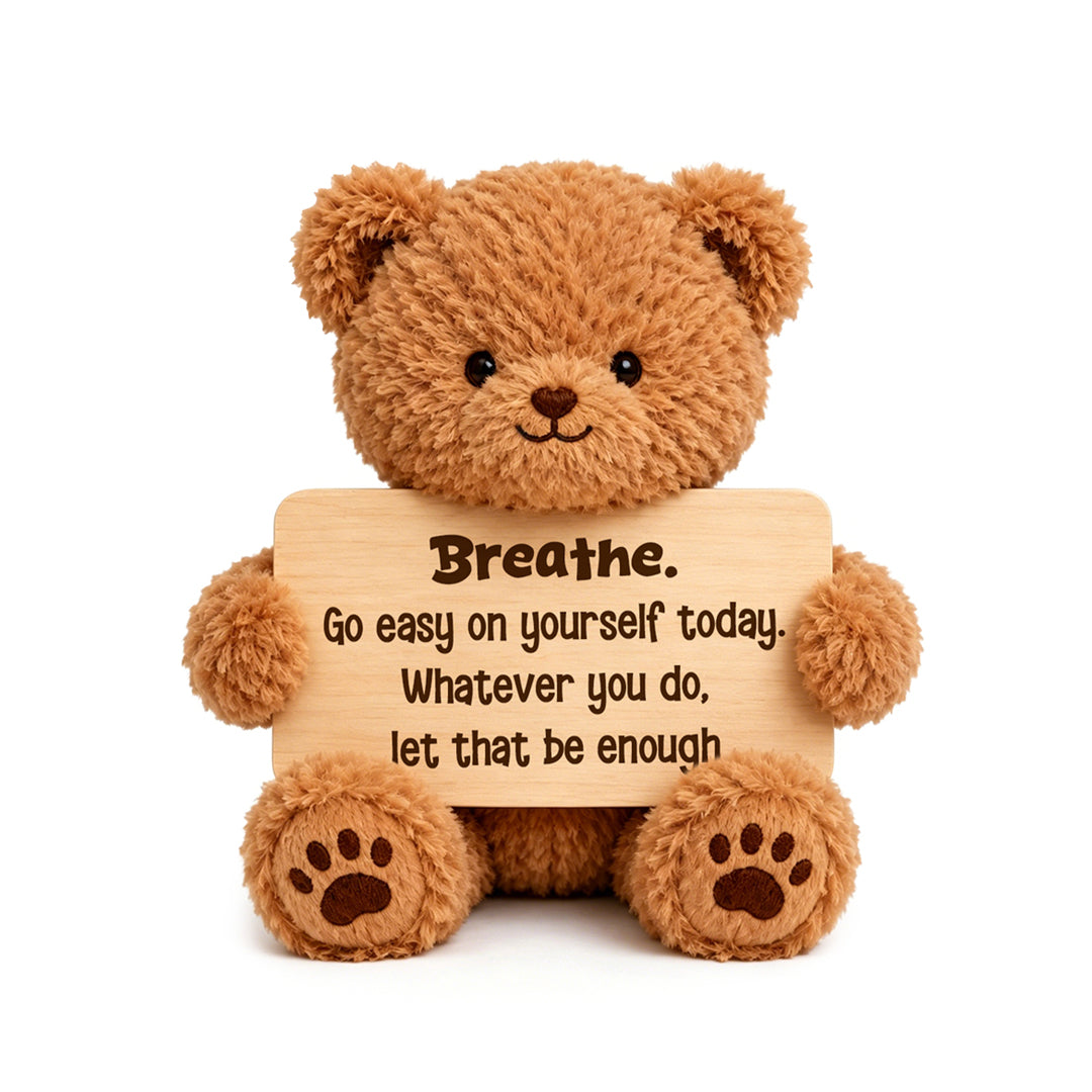 Emotional Support Brown Bear Plush