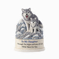 Highs and Lows Crochet Mother Daughter Wolf Toy