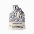 If Fate Whispers Mother Daughter Wolf Toy