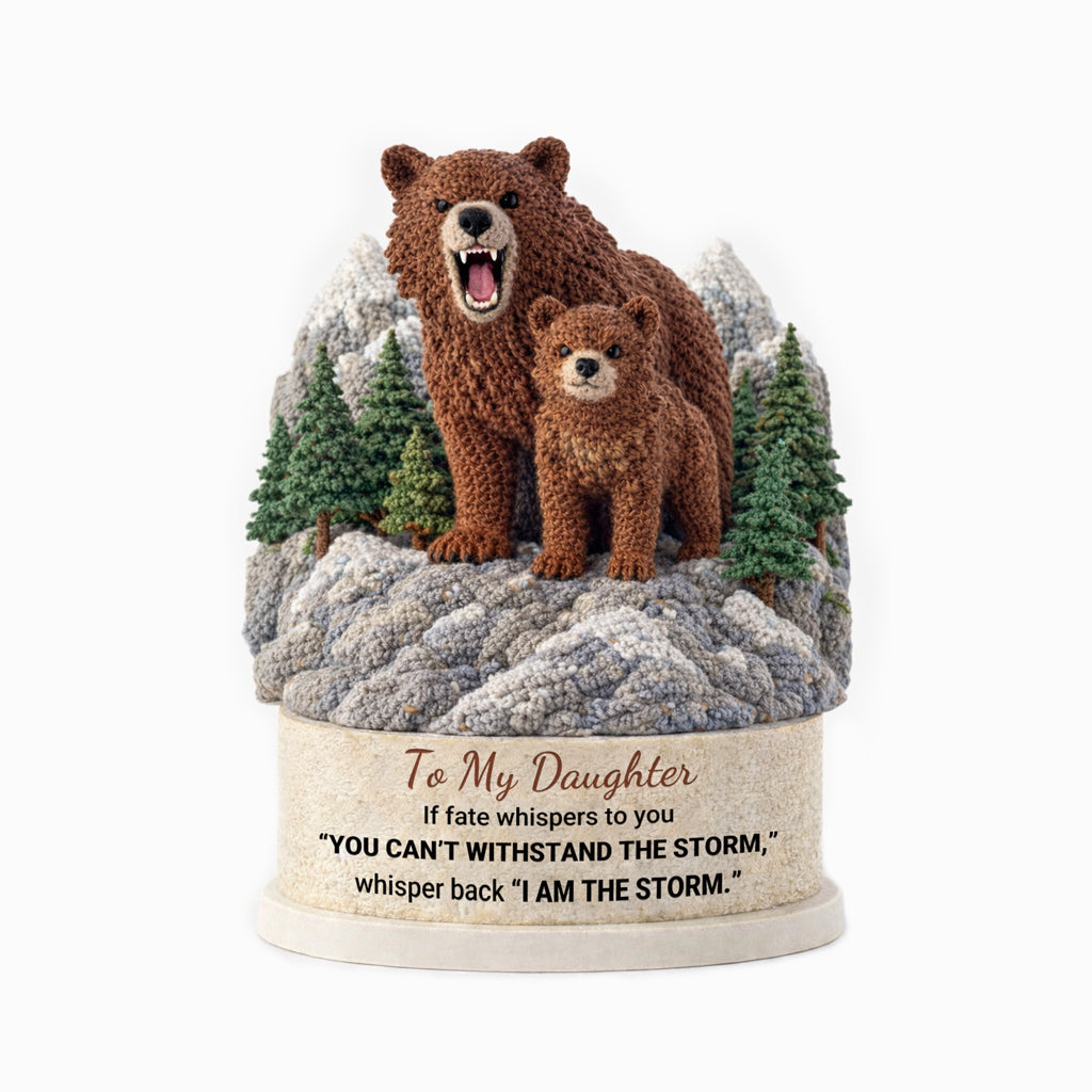 If Fate Whispers Mother Daughter Bear Toy