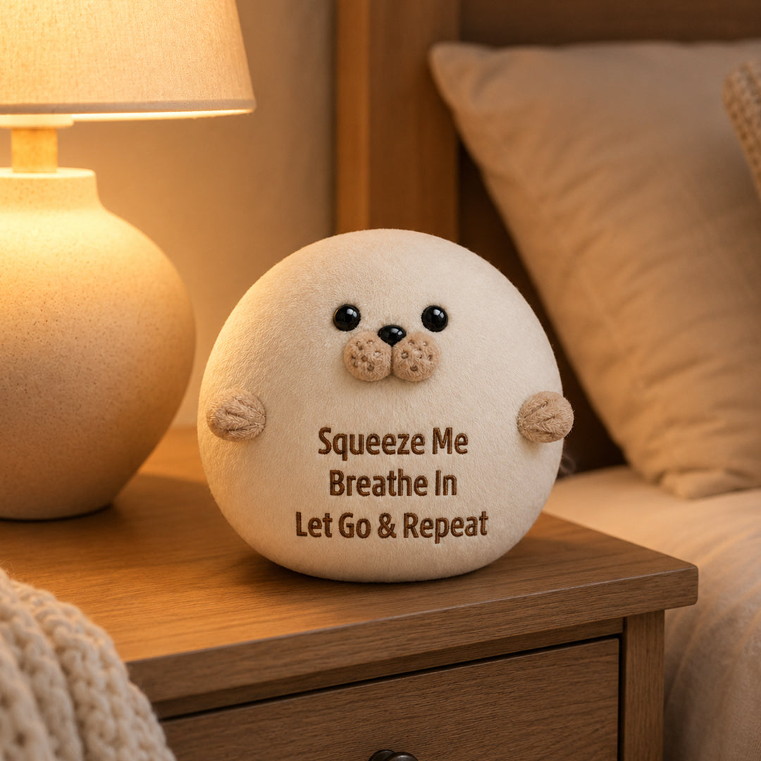 Squeeze & Breathe Seal Plush