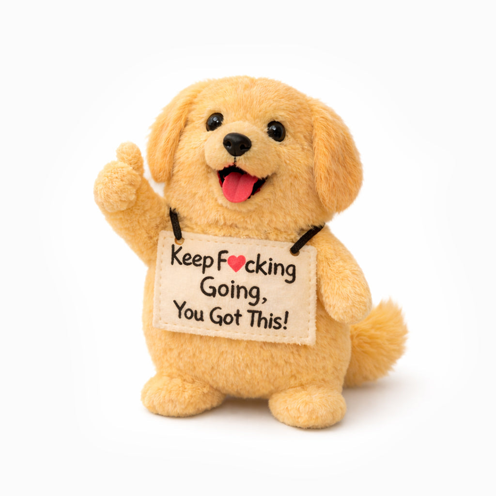 You Got This Emotional Support Golden Retriever Plush