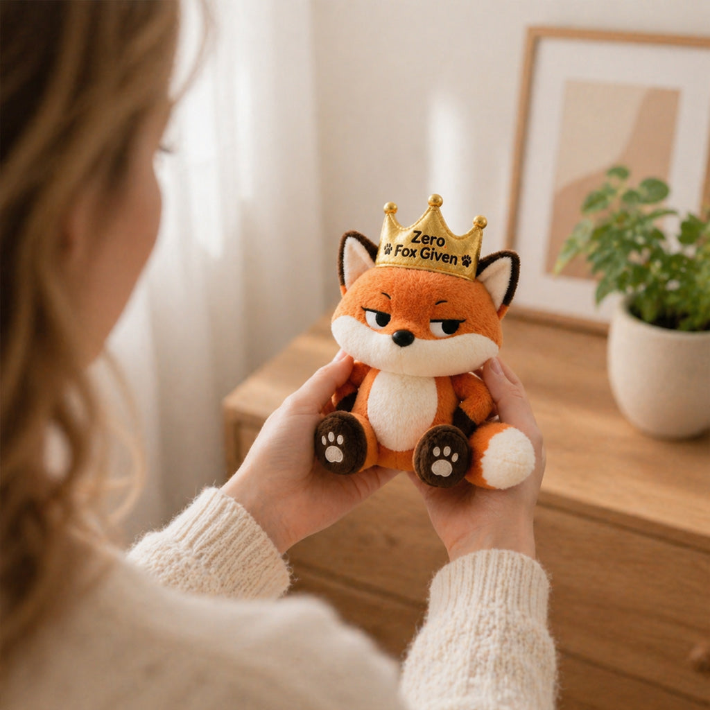 Emotional Support Kitty Crown Plush
