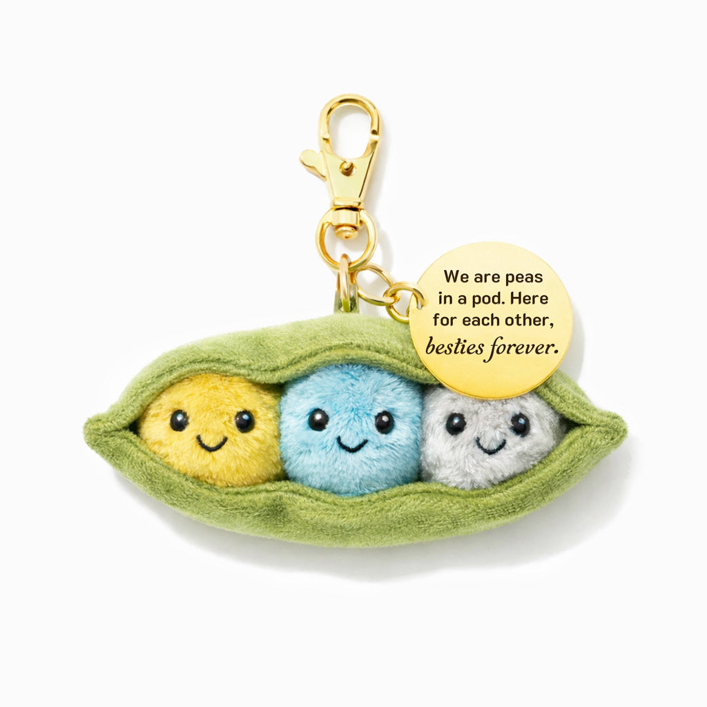 For Bestie Emotional Support Peas In A Pod Plush
