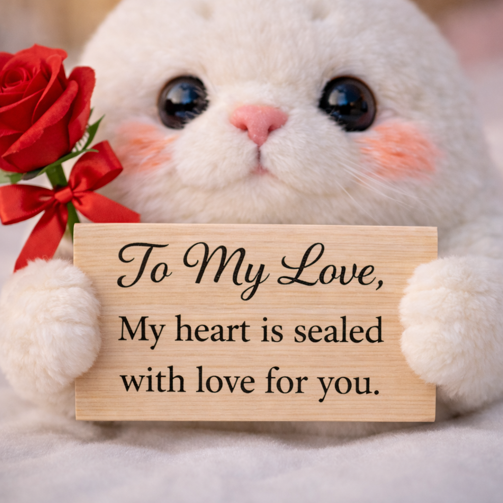 Seal Plushie For Your Partner