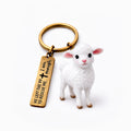 For Self Love Plush Sheep Keychain