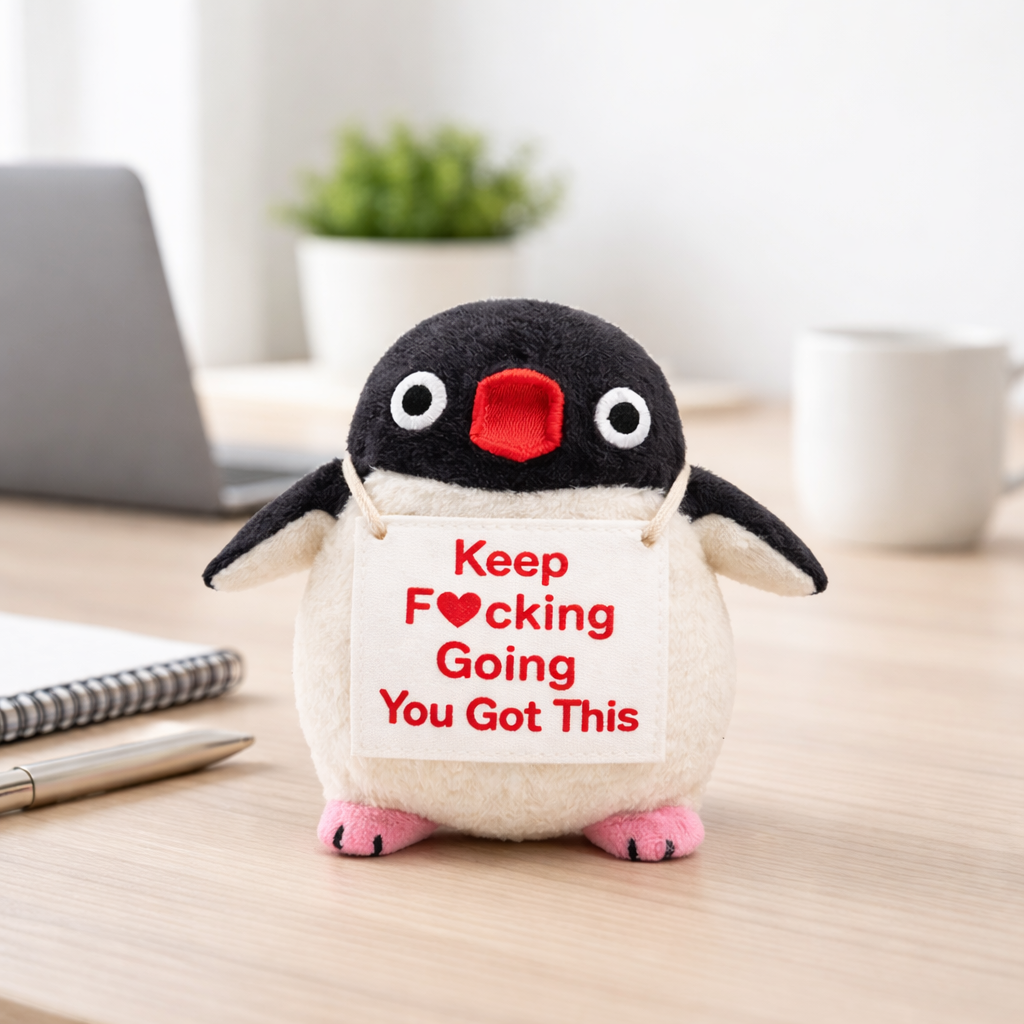 You Got This Emotional Support Penguin Plush