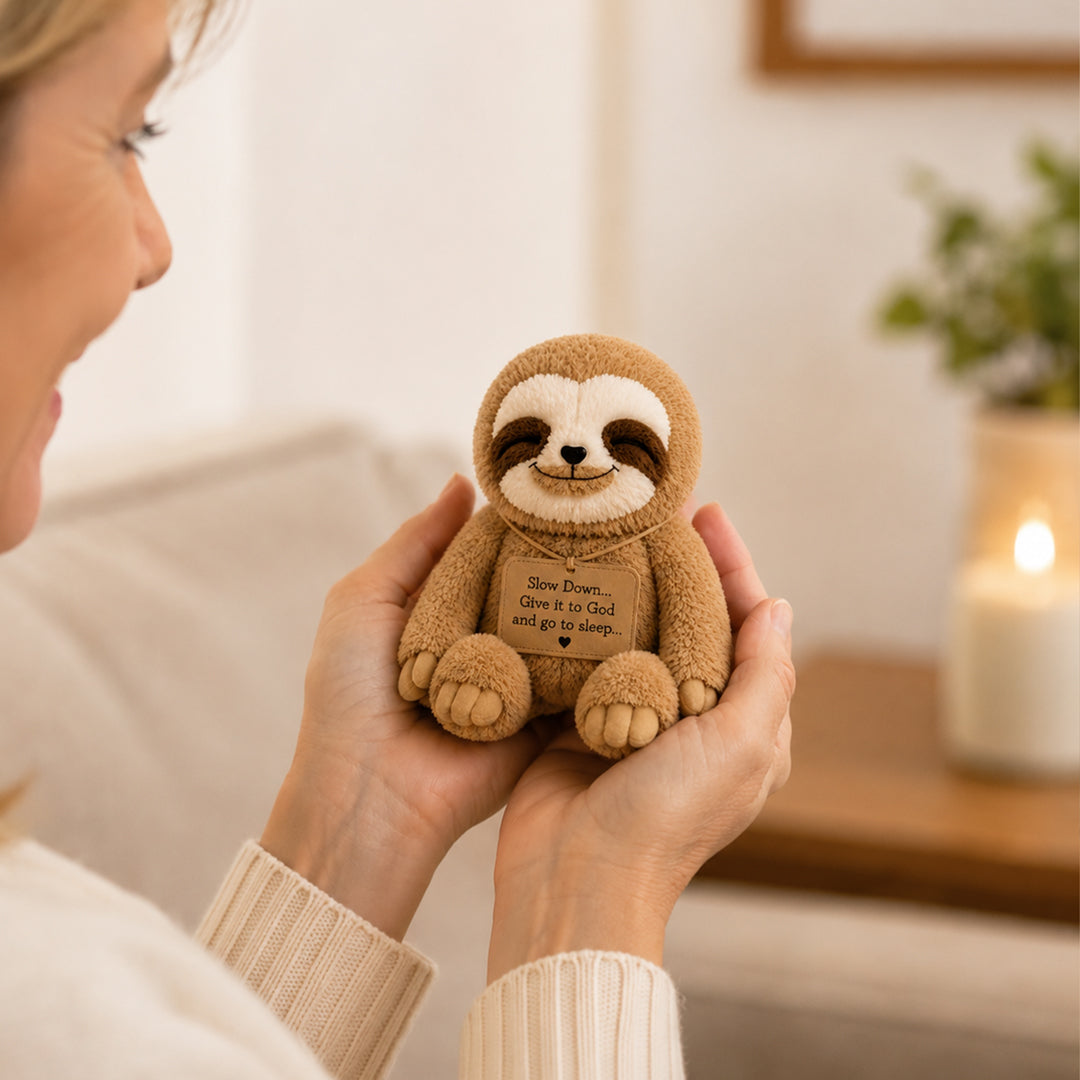 Give It to God Sloth Plush