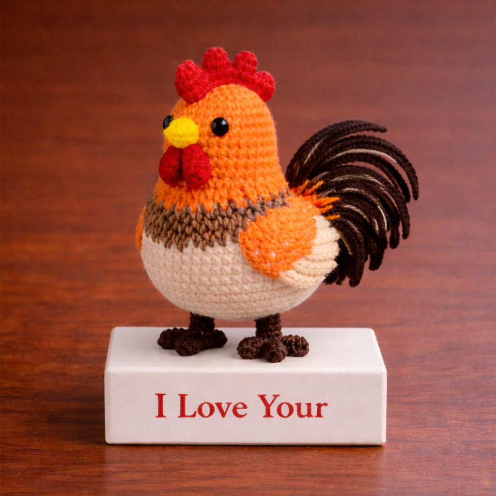I Love Your COCK Crochet Toy