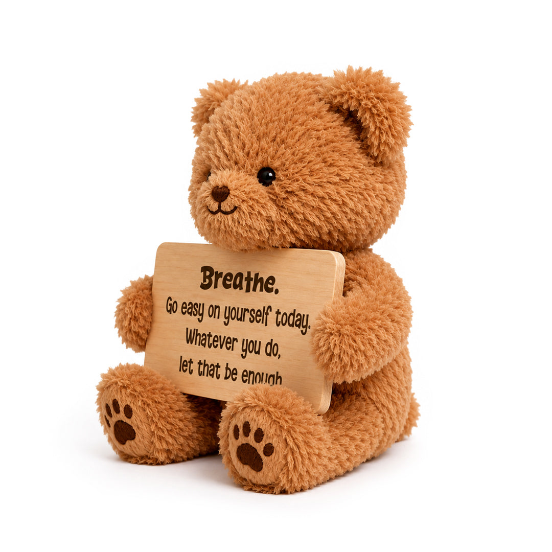 Emotional Support Brown Bear Plush