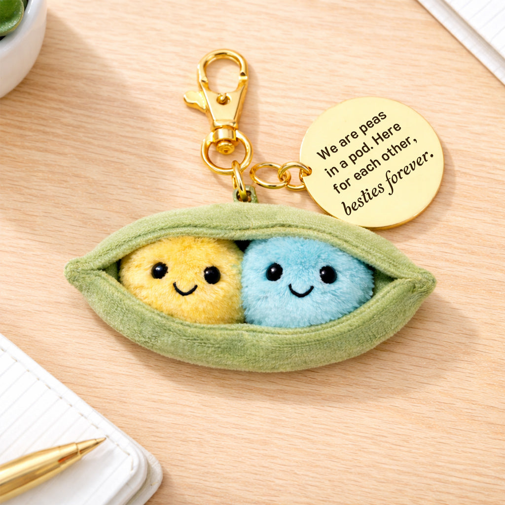 For Bestie Emotional Support Peas In A Pod Plush