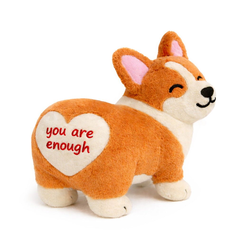 You Are Enough Emotional Support Corgi Plush