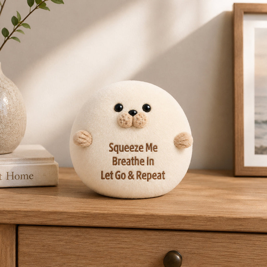 Squeeze & Breathe Seal Plush