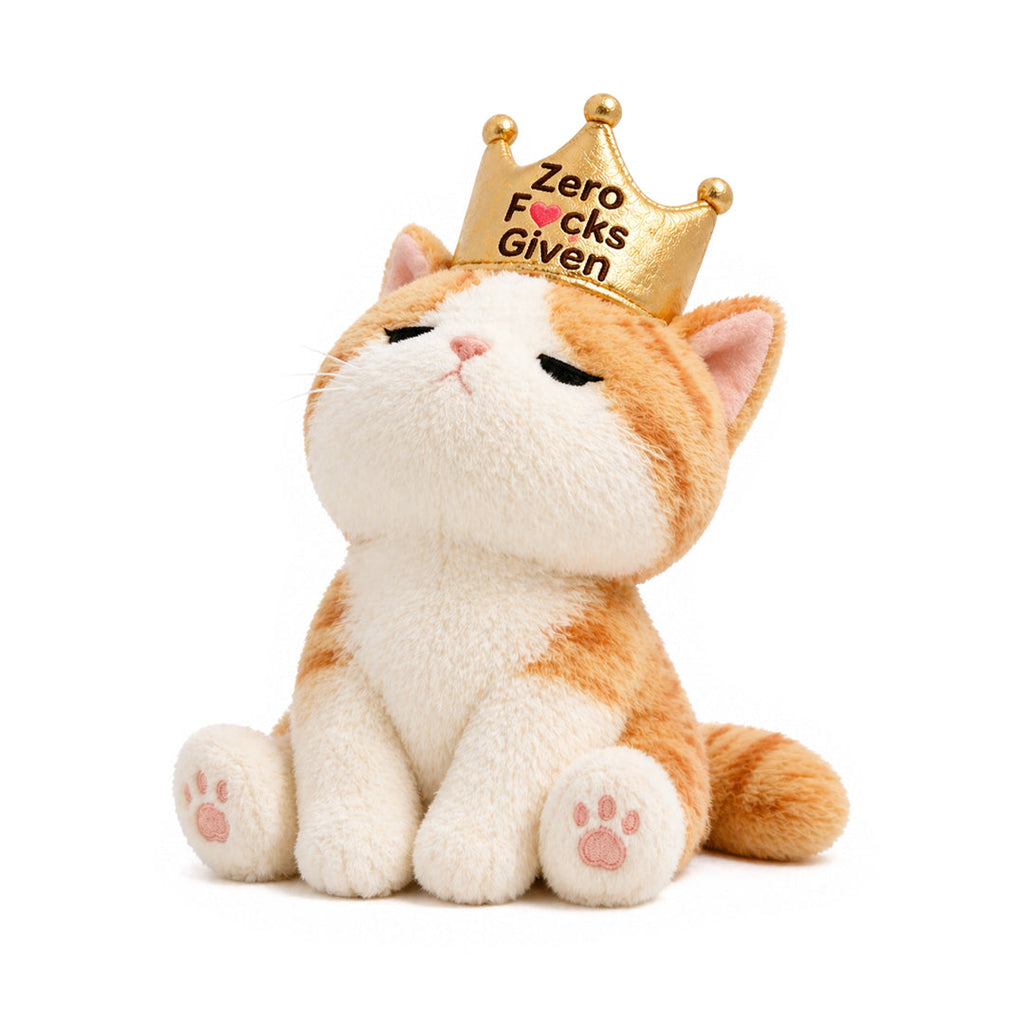 Emotional Support Kitty Crown Plush
