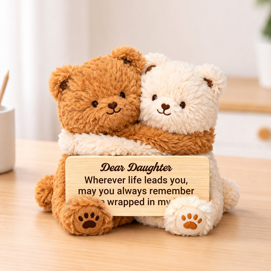 Wrapped In My Love Hugging Bear Plushies