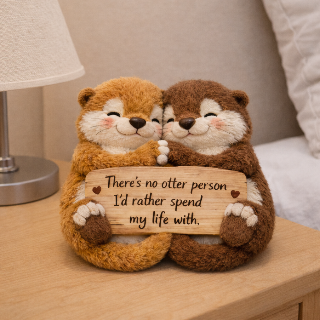 A Pair Of Otters Plushies for Your Partner