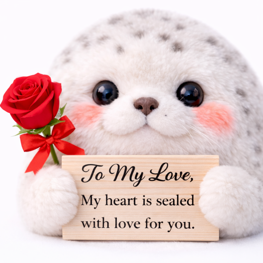 Seal Plushie For Your Partner