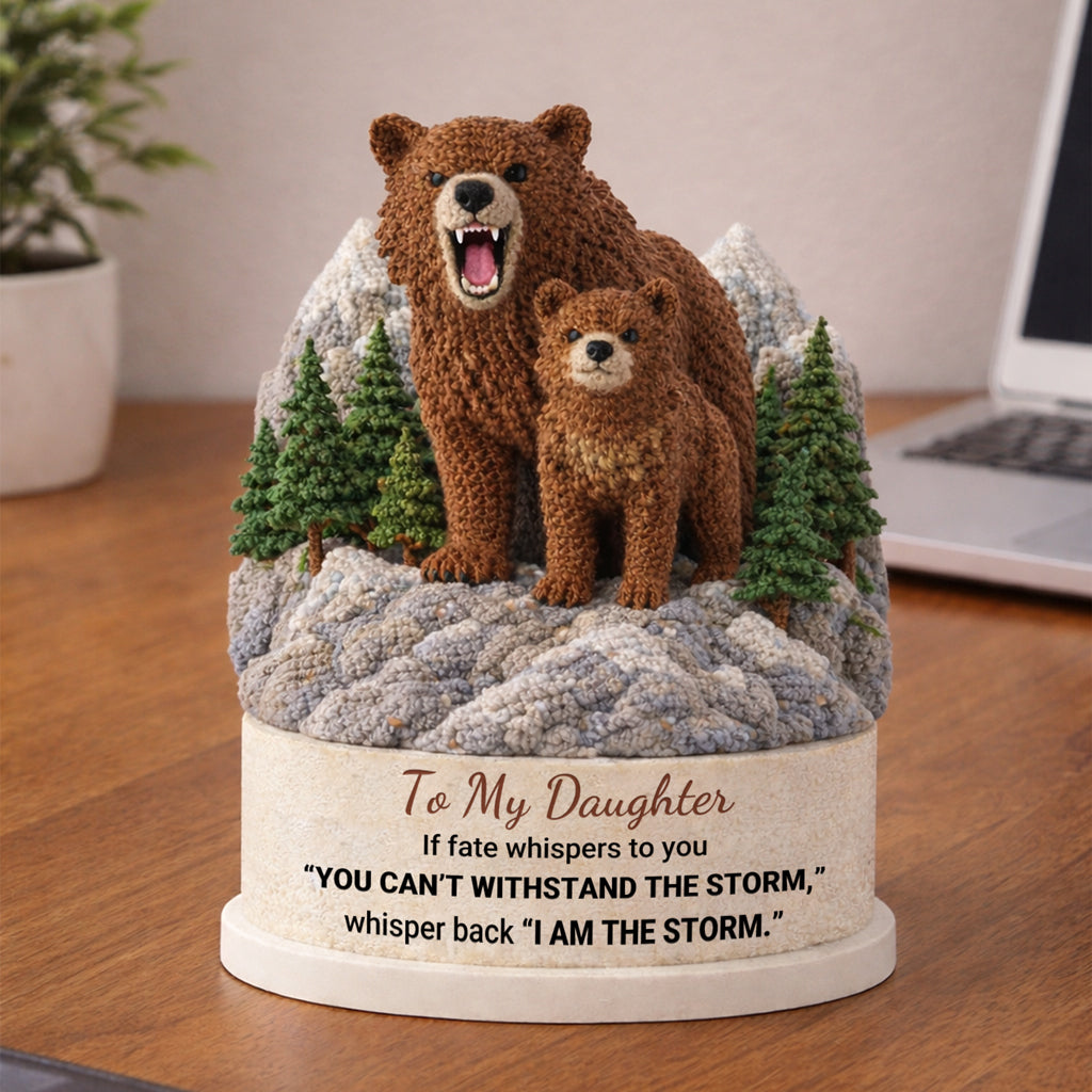 If Fate Whispers Mother Daughter Bear Toy