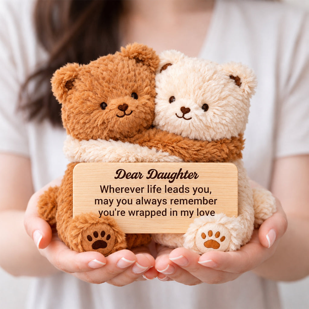 Wrapped In My Love Hugging Bear Plushies