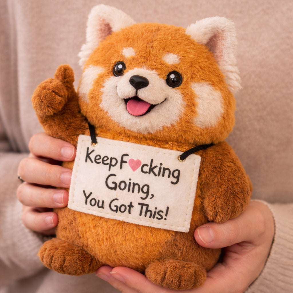 You Got This Emotional Support Red Panda Plush