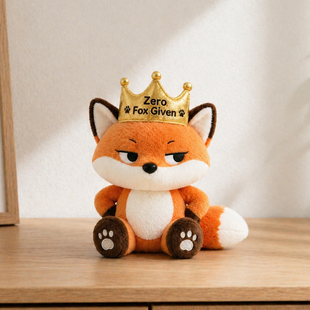 Emotional Support Kitty Crown Plush