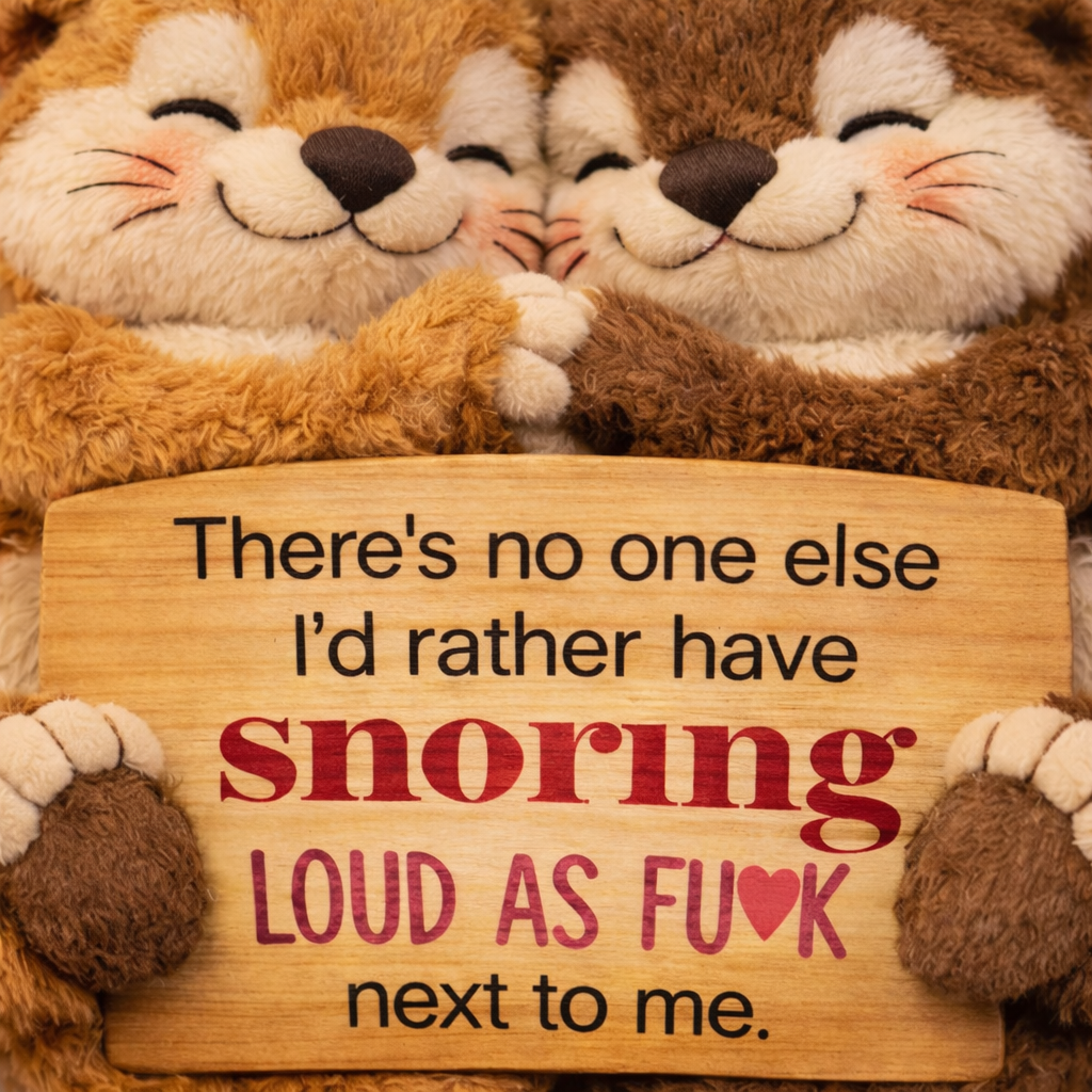 Next To Me A Pair Of Otters Plushies
