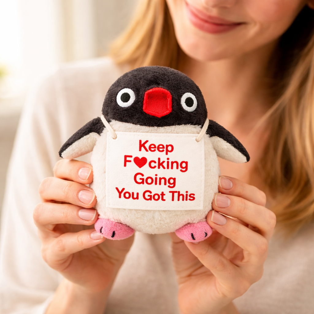 You Got This Emotional Support Penguin Plush