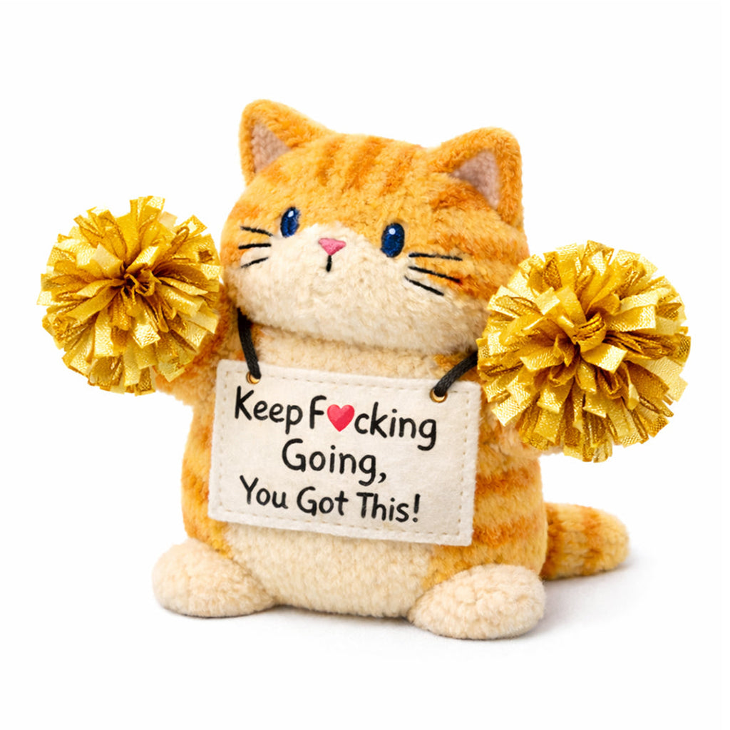 Cheer Up Kitty Plush