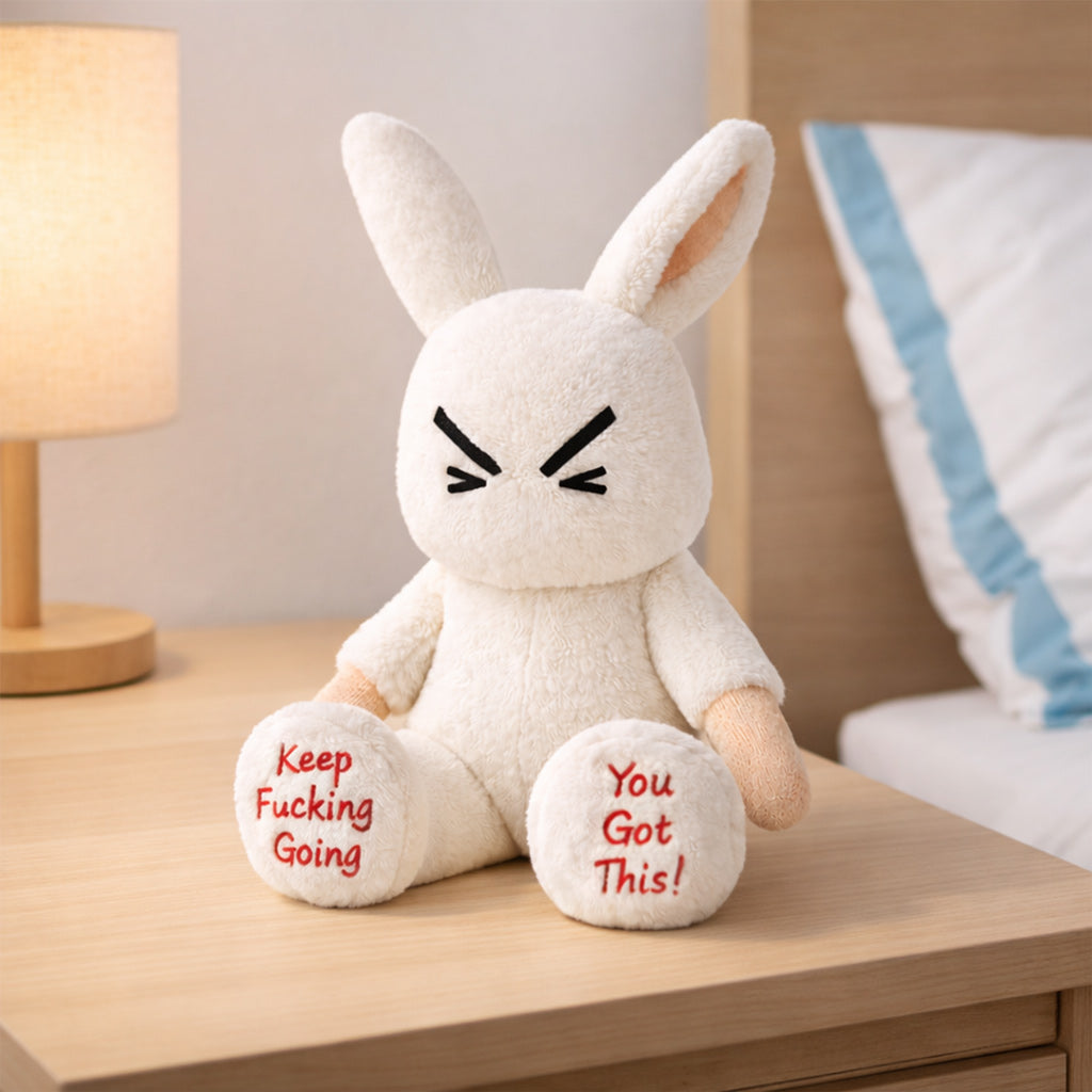 You Got This Emotional Support Bunny Plush