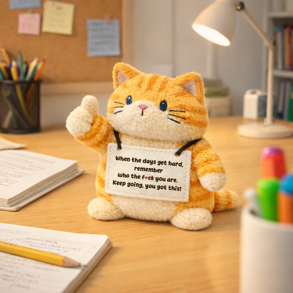 Remember Who The F♥︎ck You Are Kitty Plush