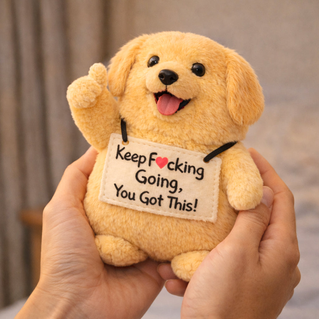 You Got This Emotional Support Golden Retriever Plush