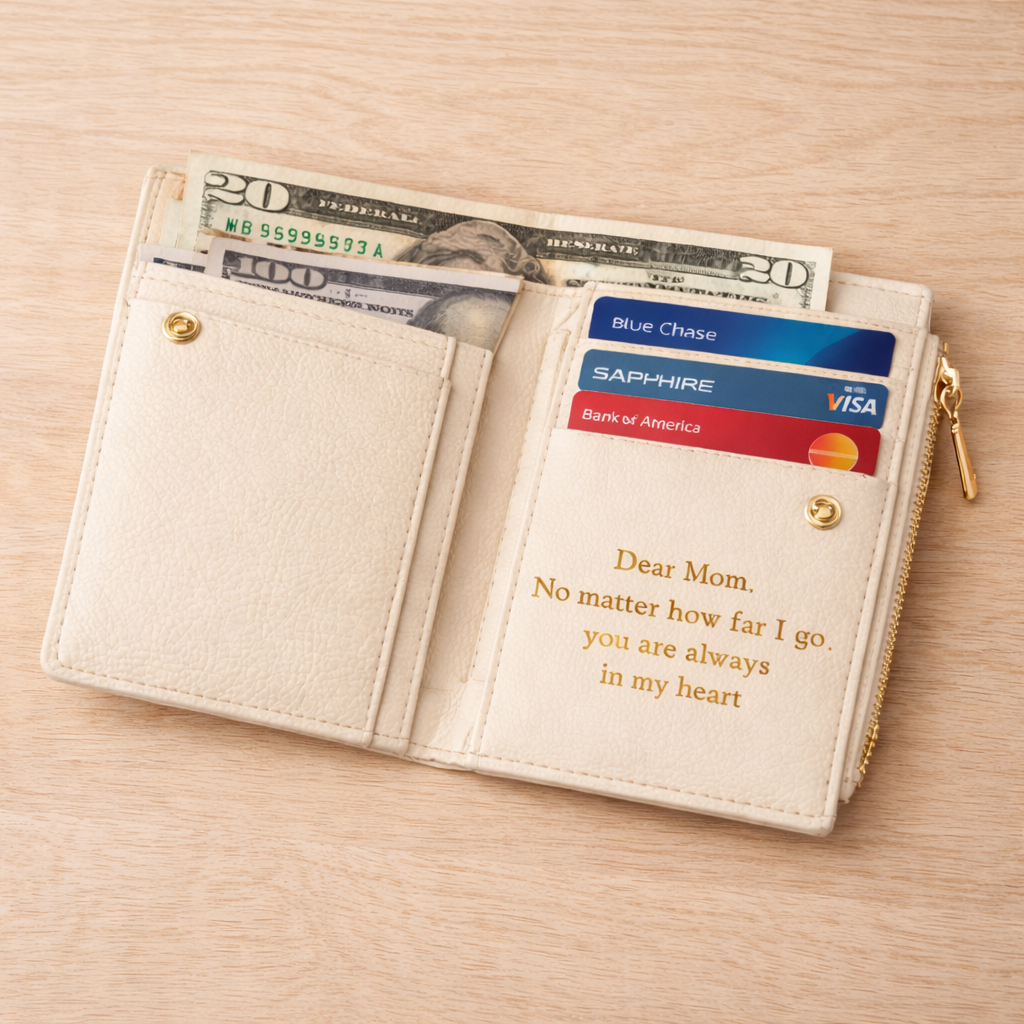Always In My Heart Wallet for Mom
