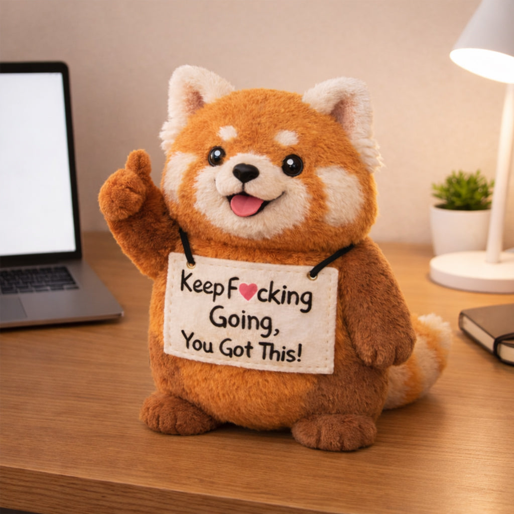 You Got This Emotional Support Red Panda Plush