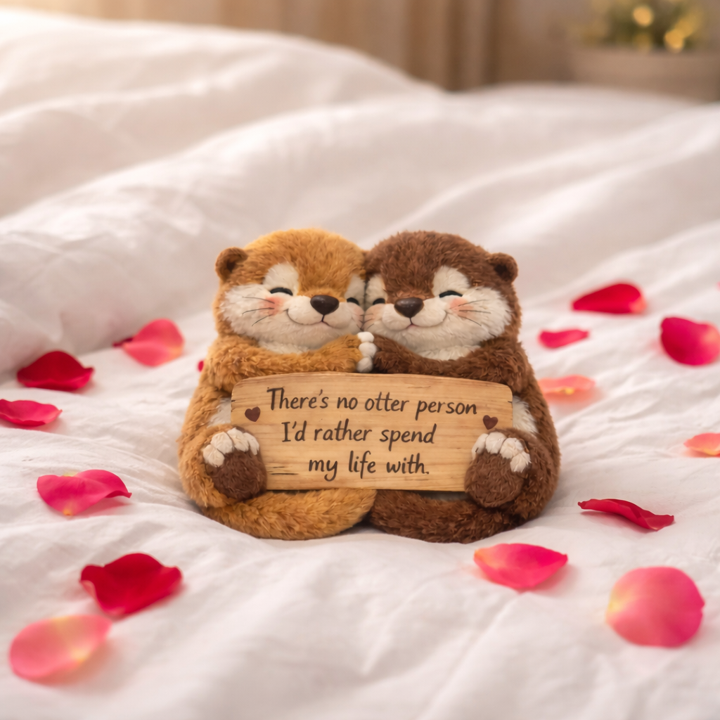 A Pair Of Otters Plushies for Your Partner