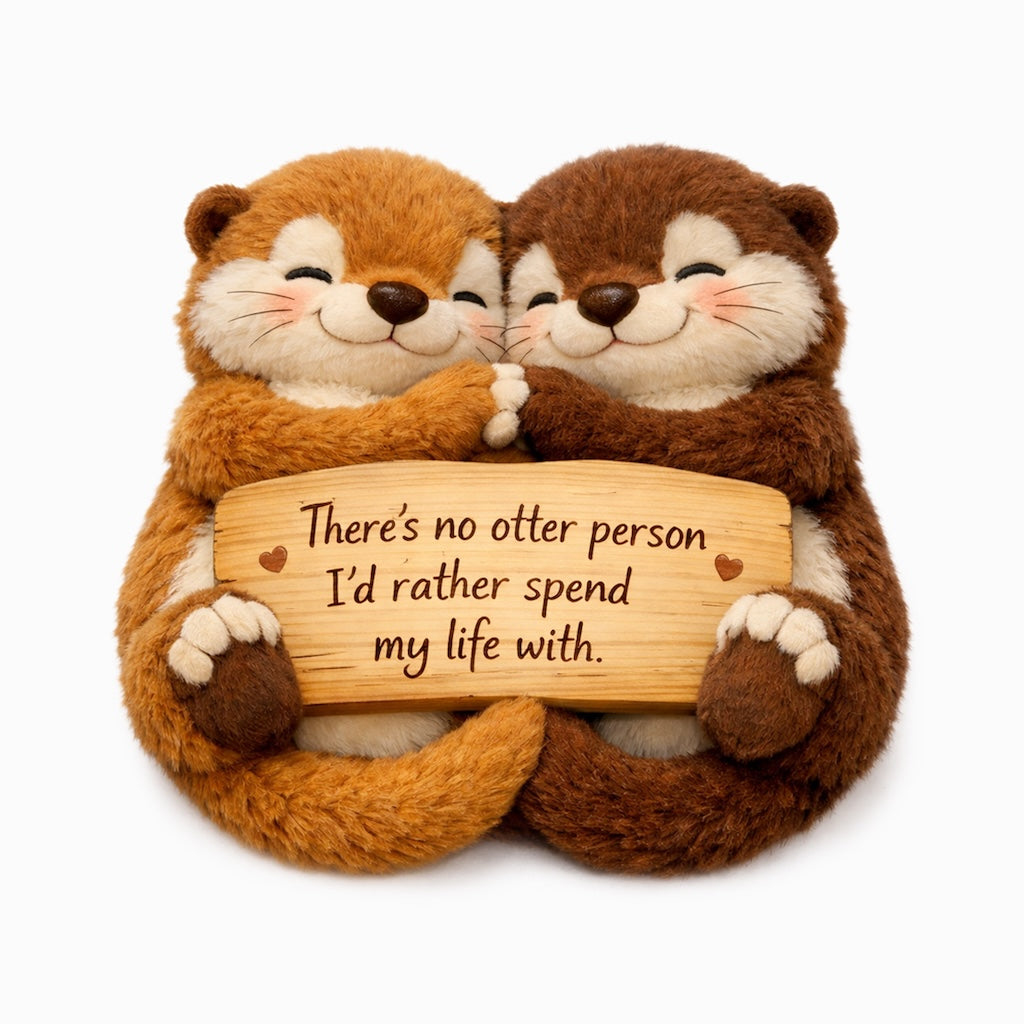 A Pair Of Otters Plushies for Your Partner