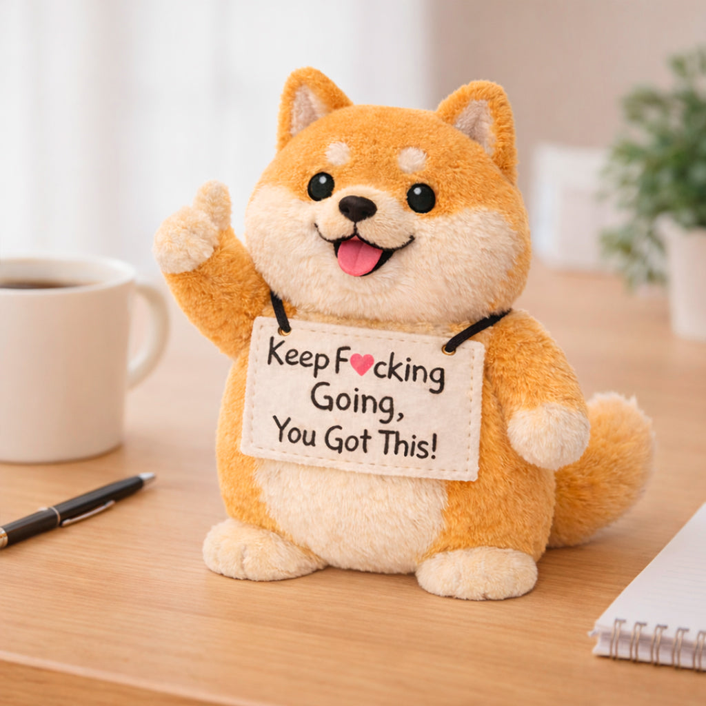 You Got This Emotional Support Shiba Inu Plush