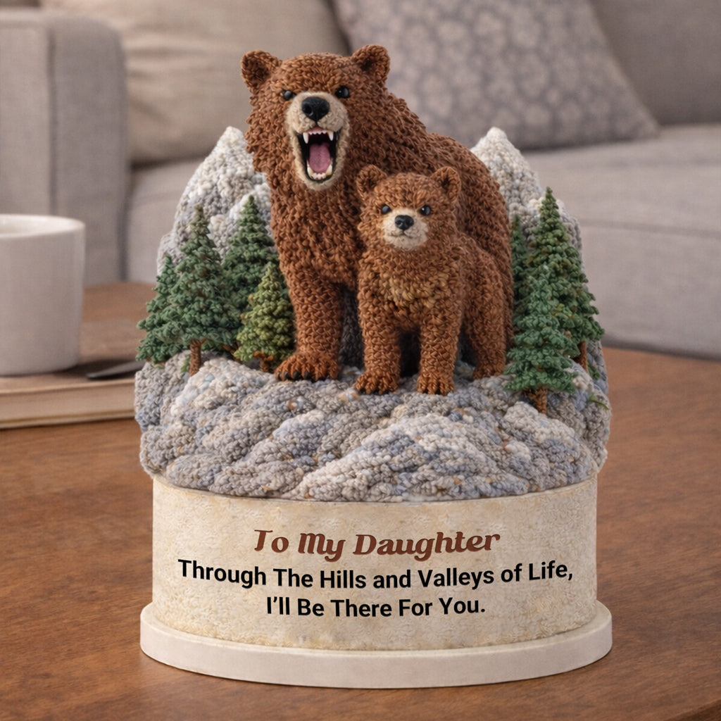 Through The Hills and Valleys Mother Daughter Bear Toy
