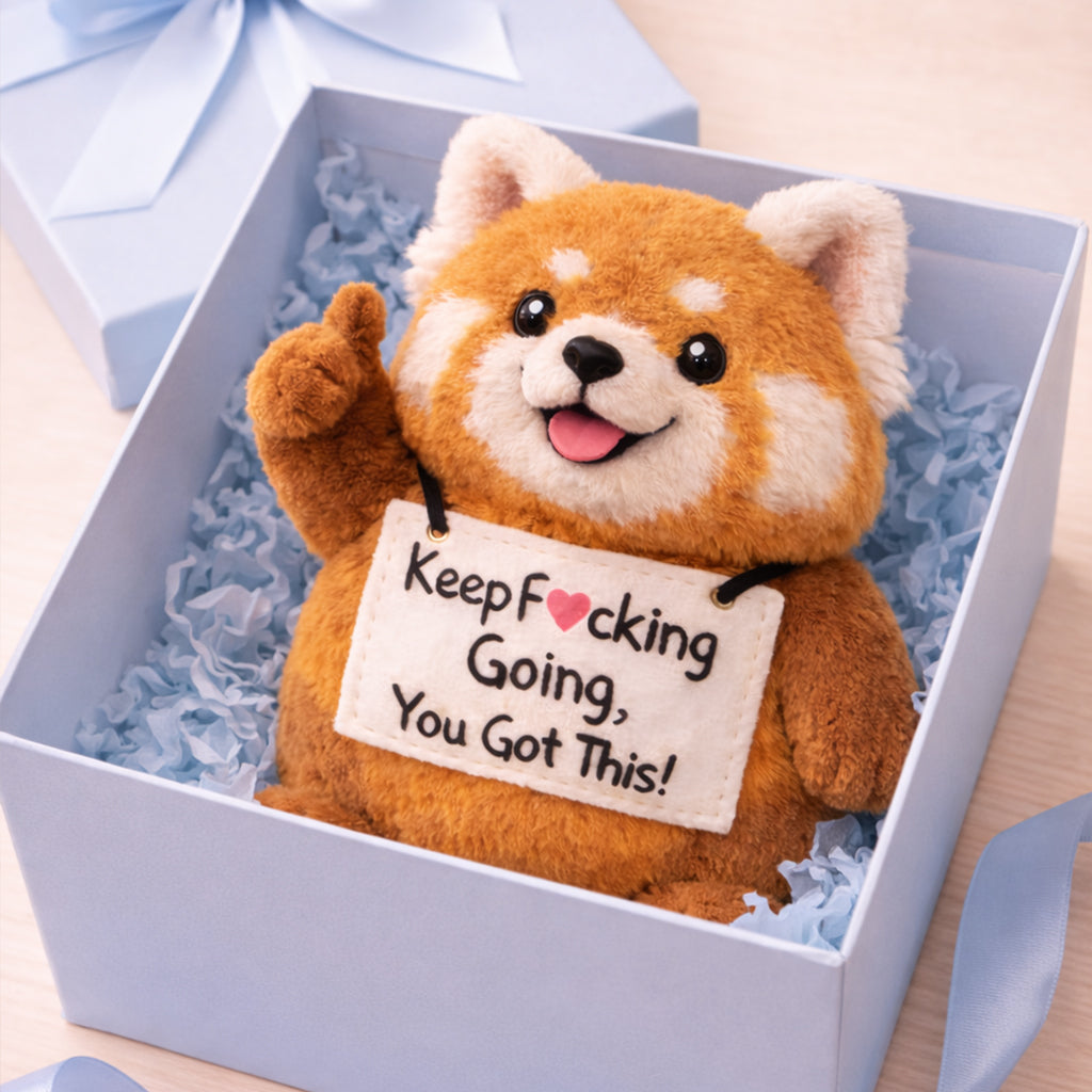 You Got This Emotional Support Red Panda Plush