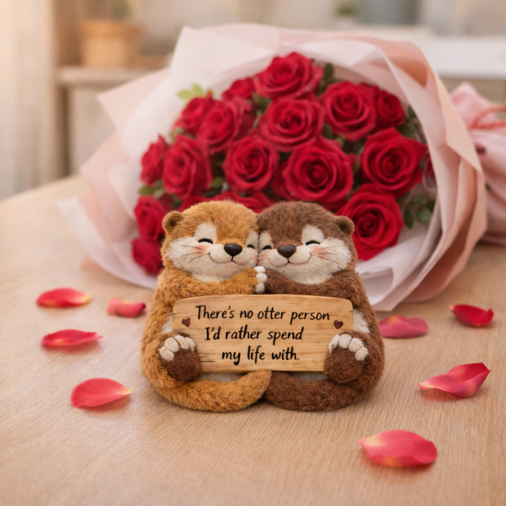 A Pair Of Otters Plushies for Your Partner