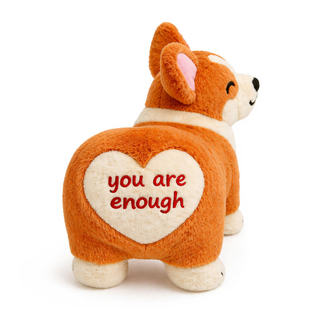 You Are Enough Emotional Support Corgi Plush