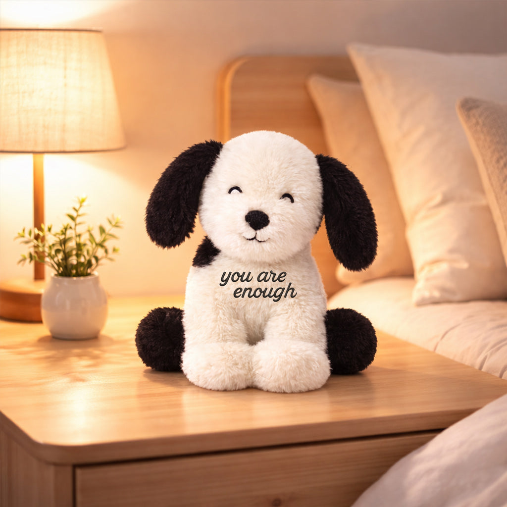 You Are Enough Emotional Support Puppy Plush