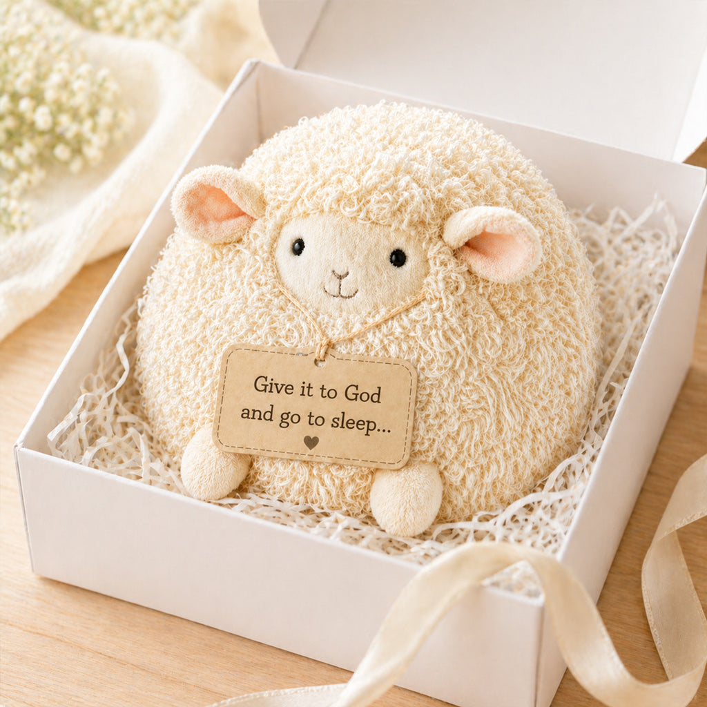 Give It To God Sphere-Shaped Sheep Plush